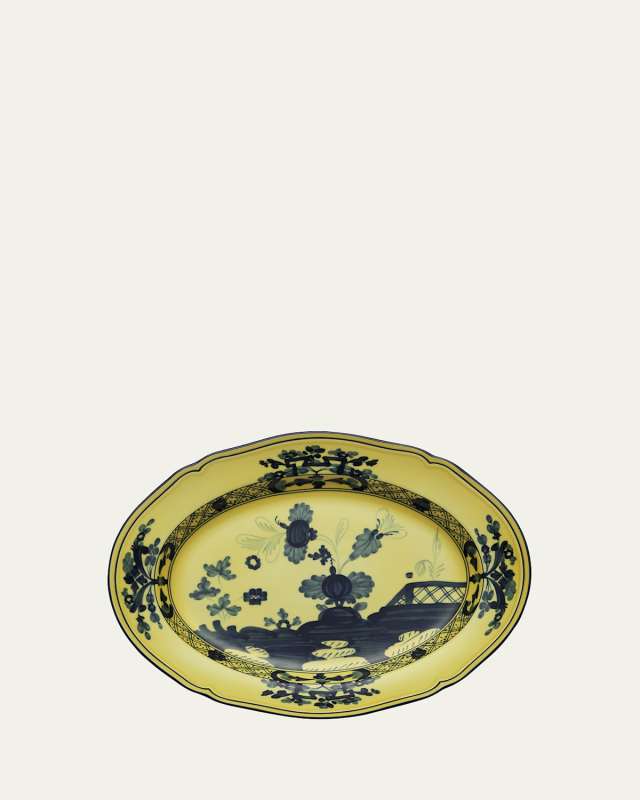 Oi Citrino Oval Platter